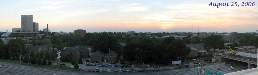Animation of each sunset observation